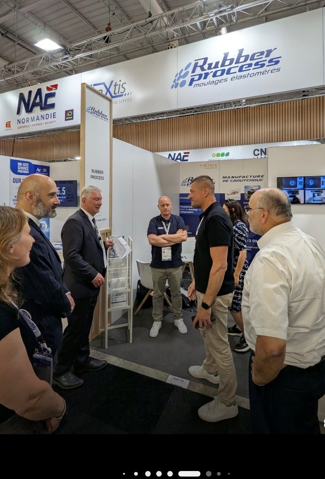 VISITE IMPORTANTE SUR NOTRE STAND 